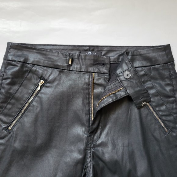 7 (SEVEN) FOR ALL MANKIND COATED PANTS WITH ZIPPER POCKETS SIZE 27 - Picture 4 of 10